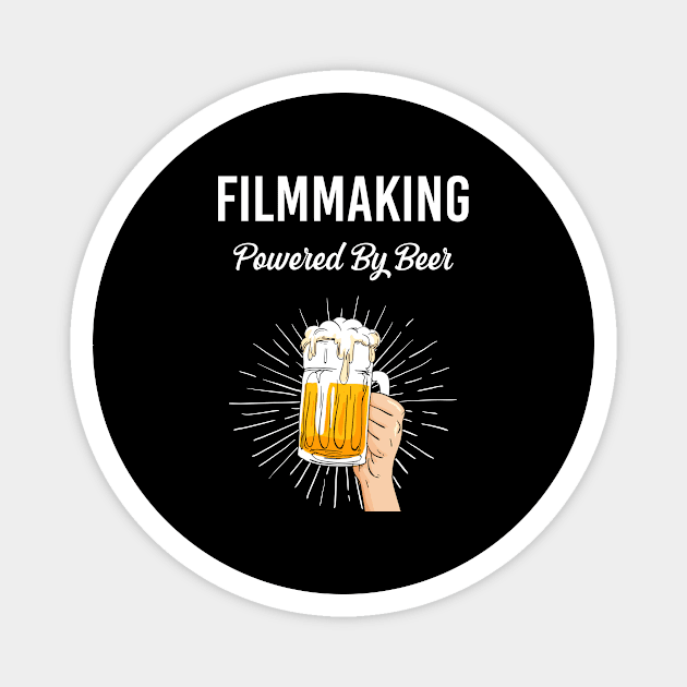 Beer Filmmaking Magnet by Hanh Tay